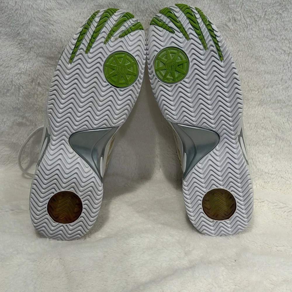 Wilson Tour Vision Womens Tennis Shoes Electric Yellow Green WRS312140 Size 8.5